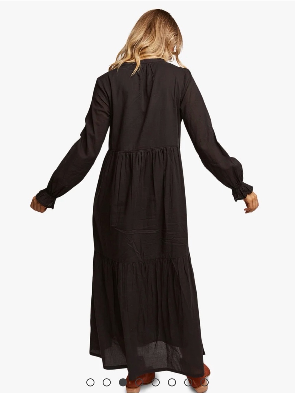 Able Jane Black Maxi Dress - Picture 3 of 5